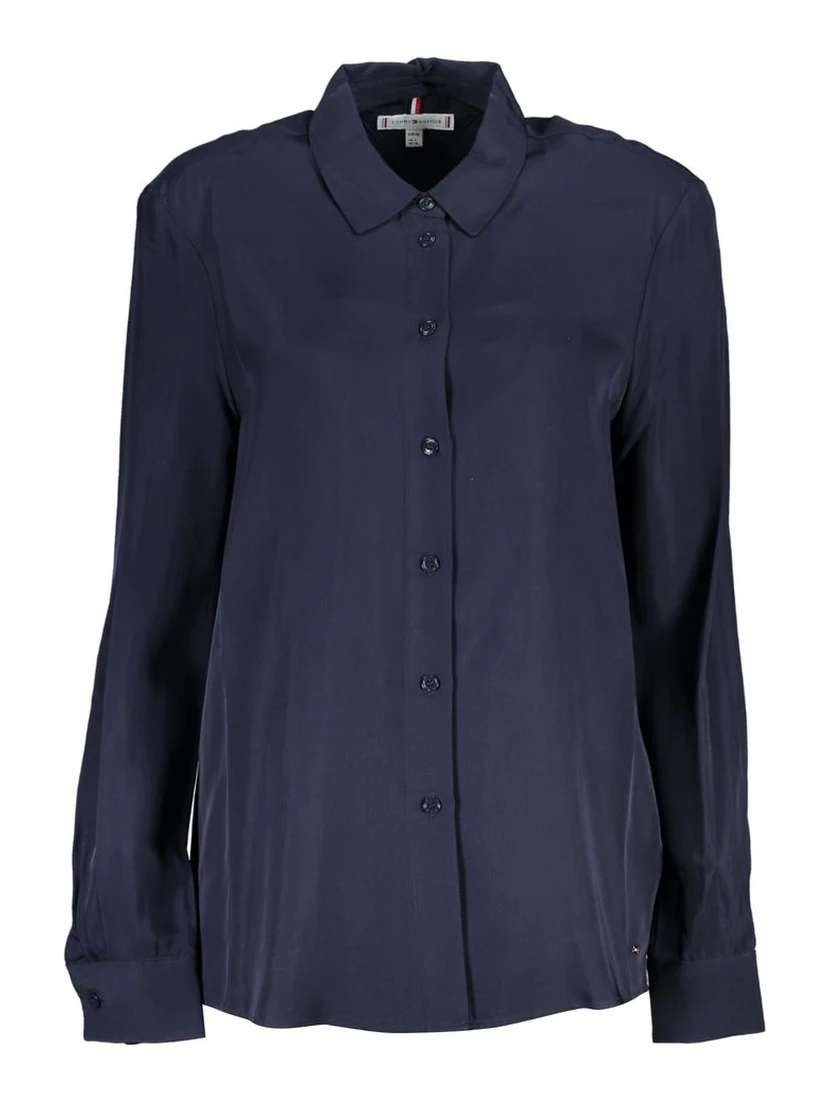 Blue Viscose Shirt