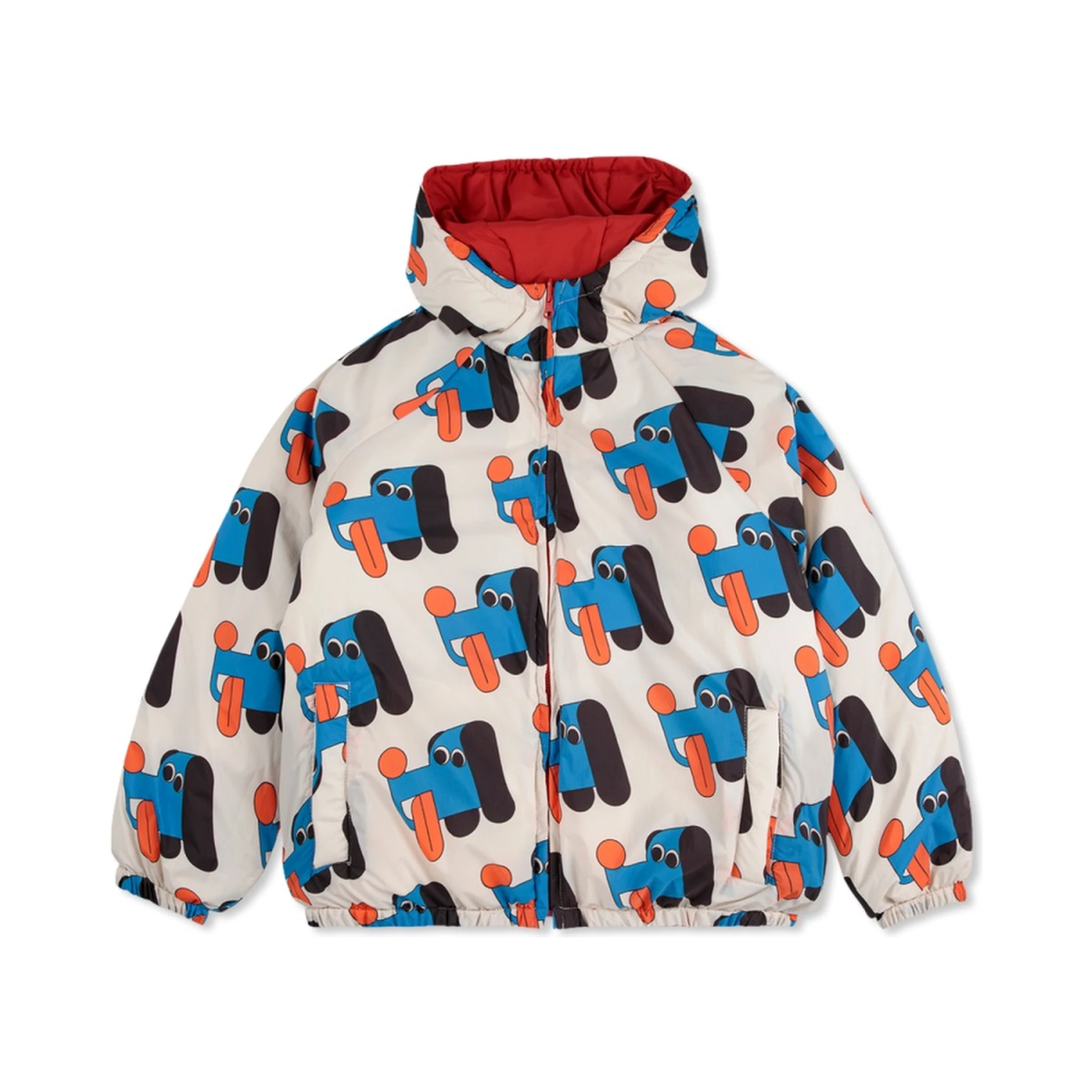 "DOUBLE FACE DOGGY" JACKET
