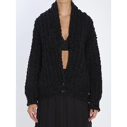Virgin wool cardigan