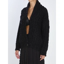 Virgin wool cardigan