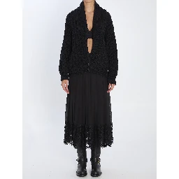 Virgin wool cardigan