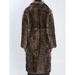 Lamb fur coat