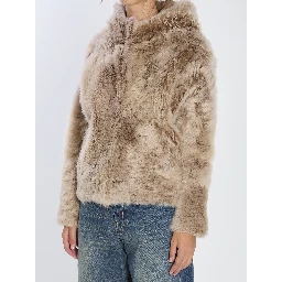 Lamb fur jacket