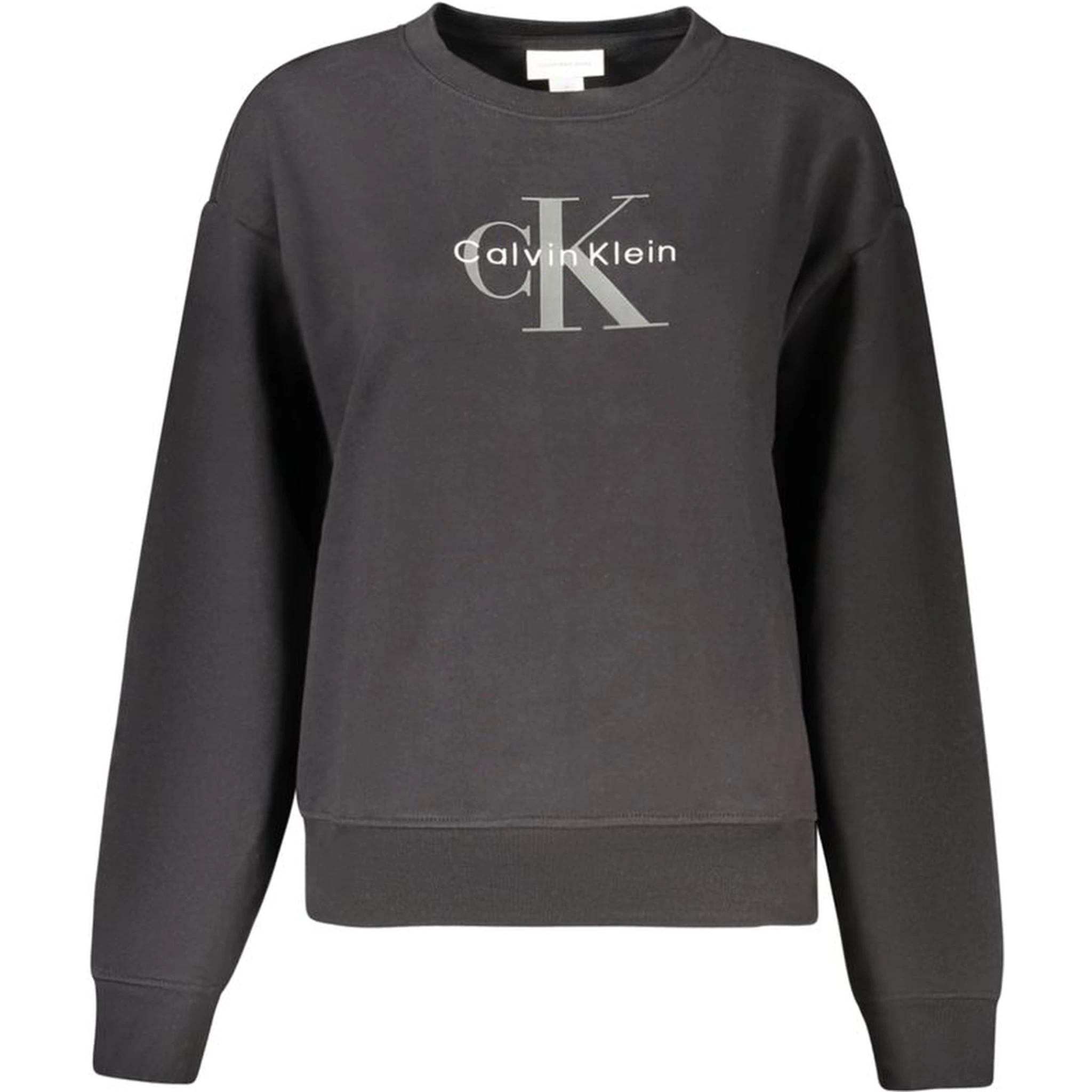Black Cotton Women Sweater