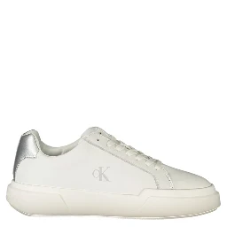 White Leather Women Sneaker