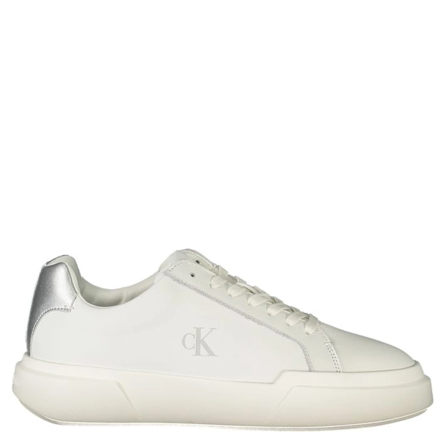 White Leather Women Sneaker