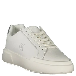 White Leather Women Sneaker