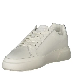White Leather Women Sneaker
