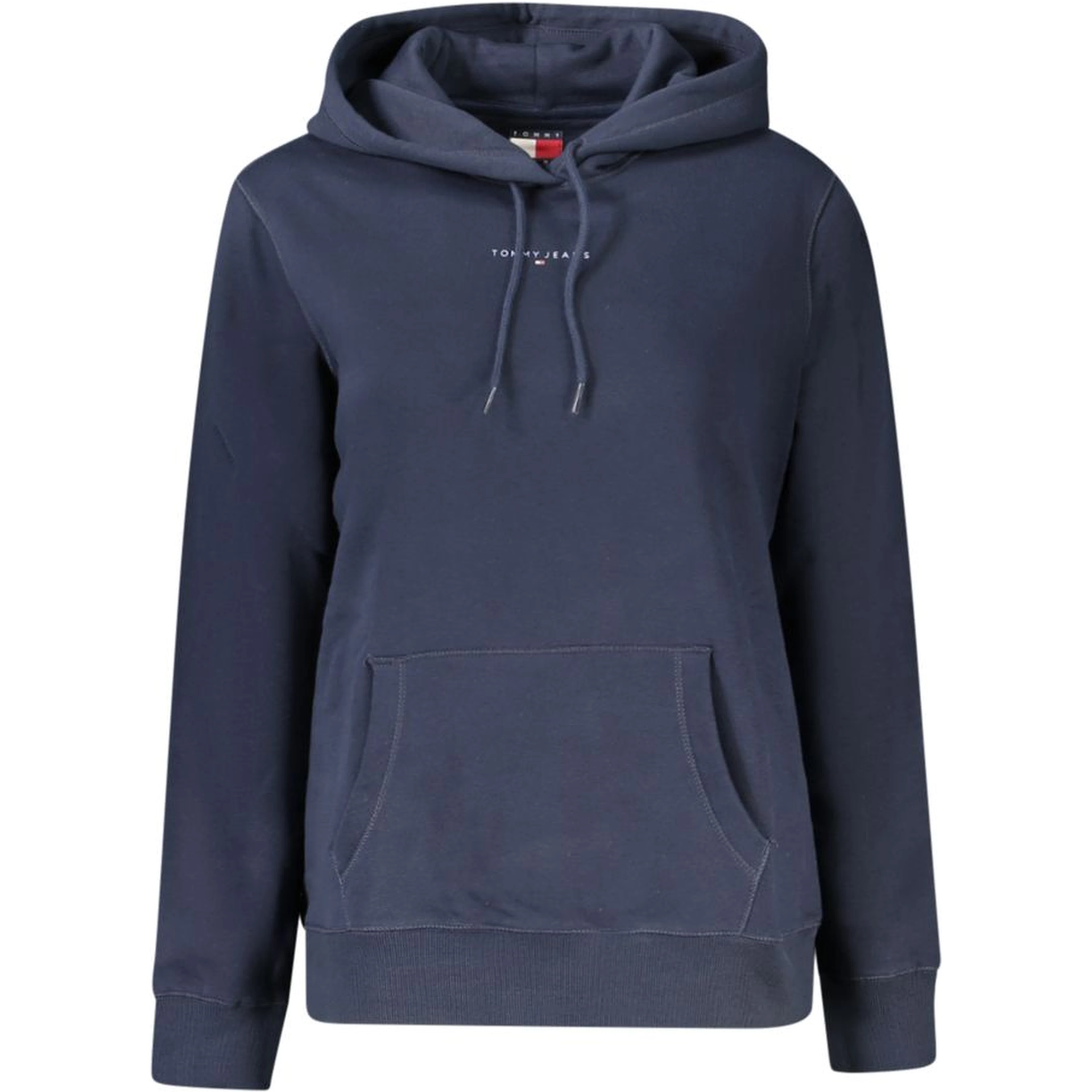 Blue Cotton Women Sweater