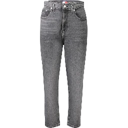 Black Cotton Women Jeans