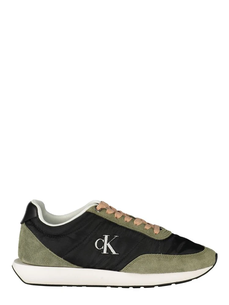Black Leather Women Sneaker