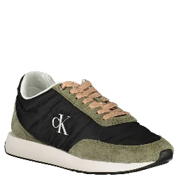 Black Leather Women Sneaker