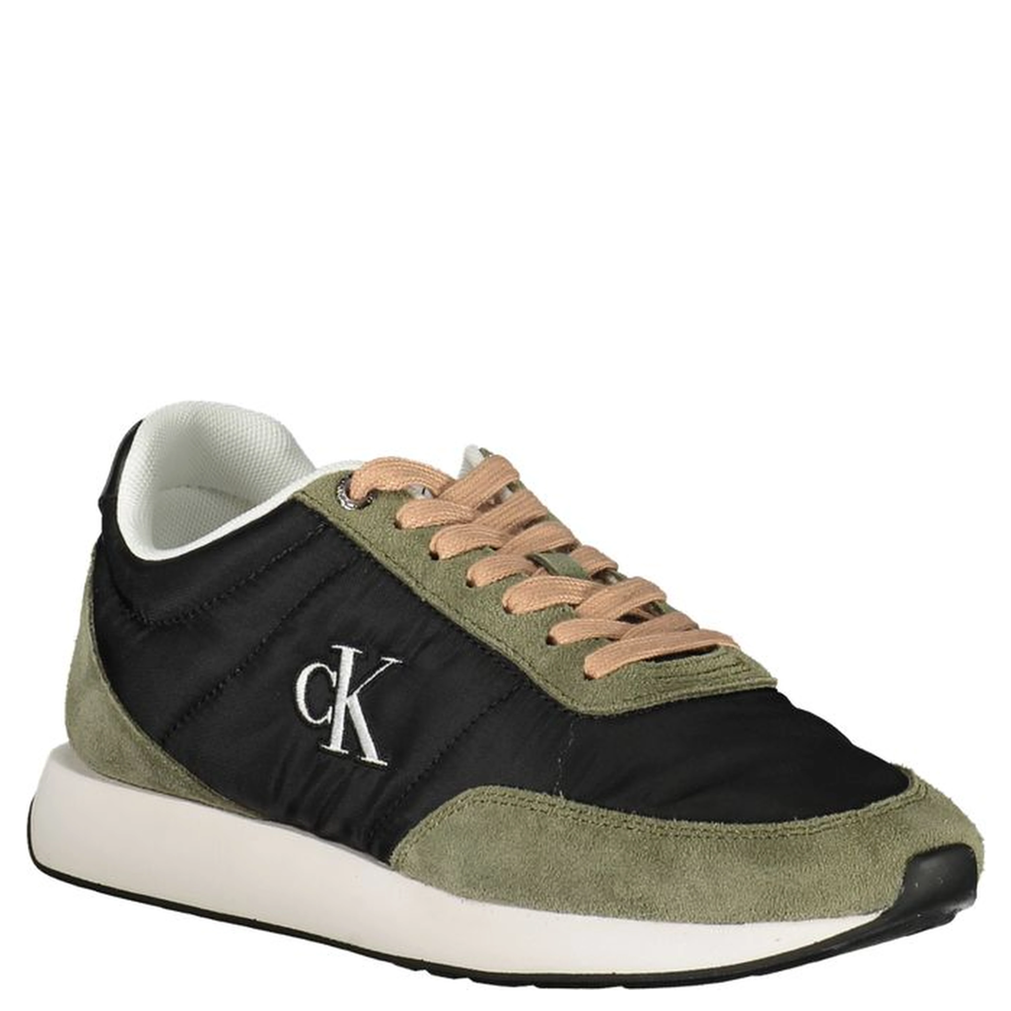 Black Leather Women Sneaker