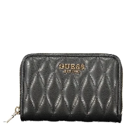 Black Polyethylene Women Wallet