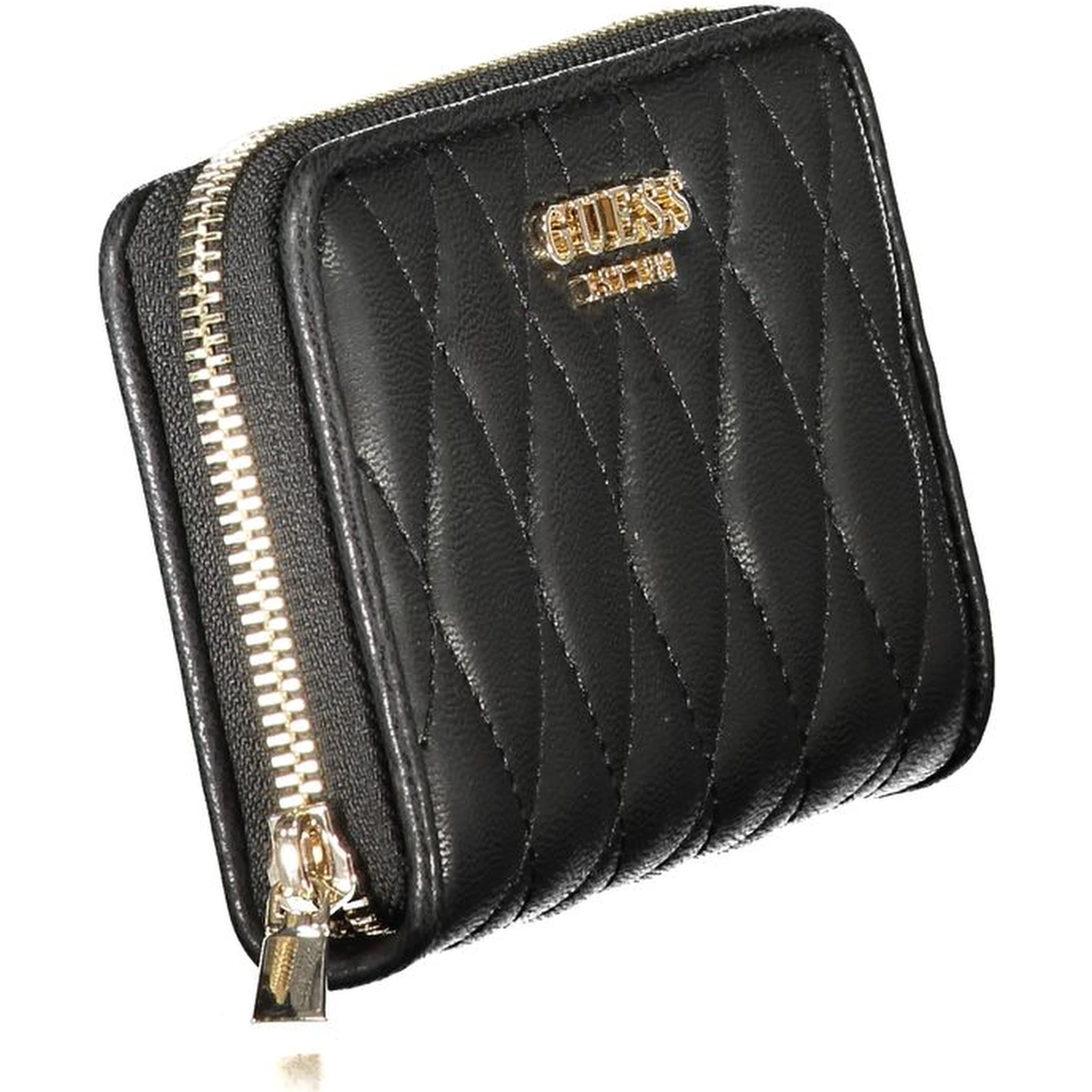 Black Polyethylene Women Wallet