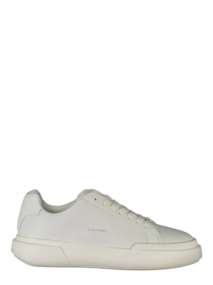 White Leather Women Sneaker