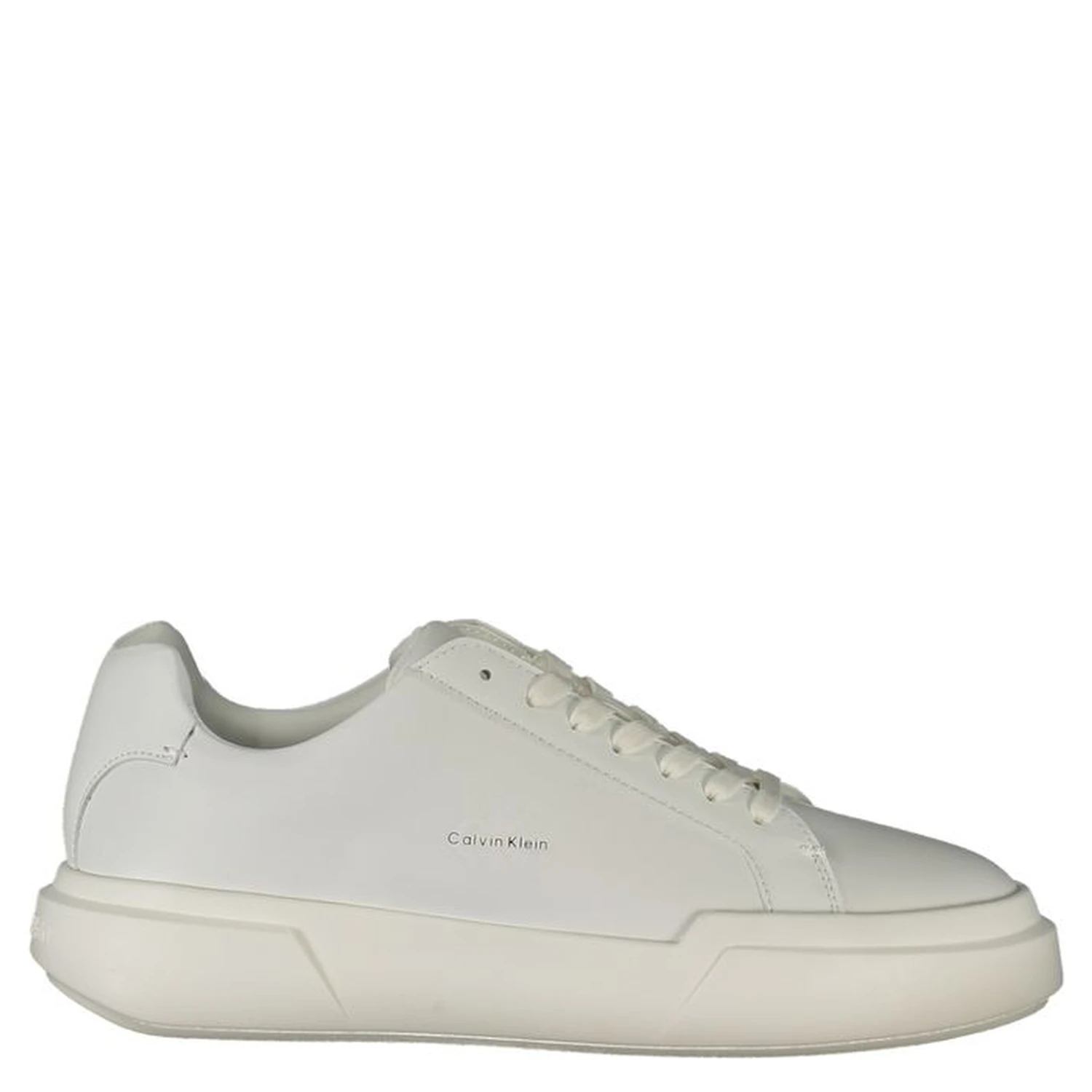 White Leather Women Sneaker
