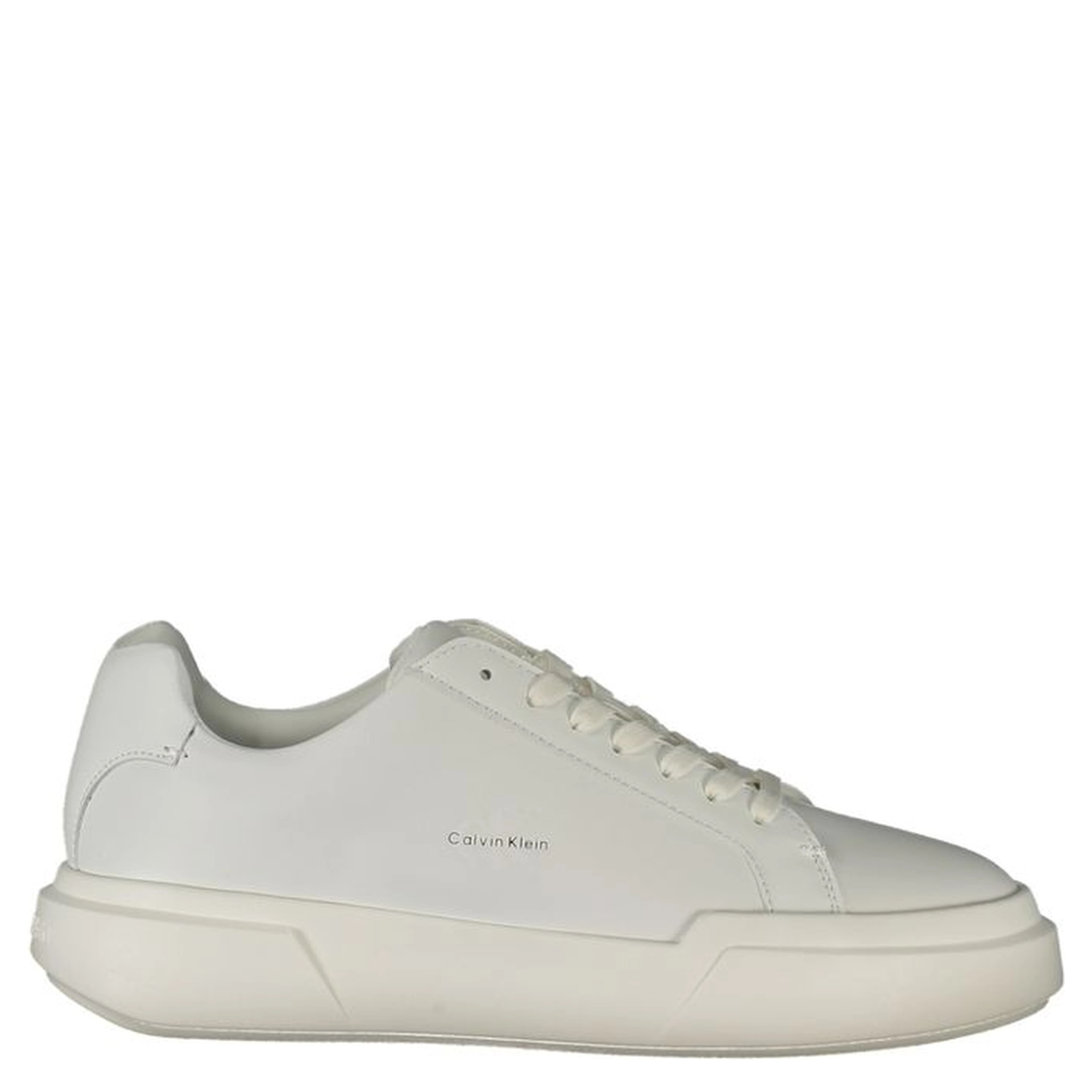 White Leather Women Sneaker