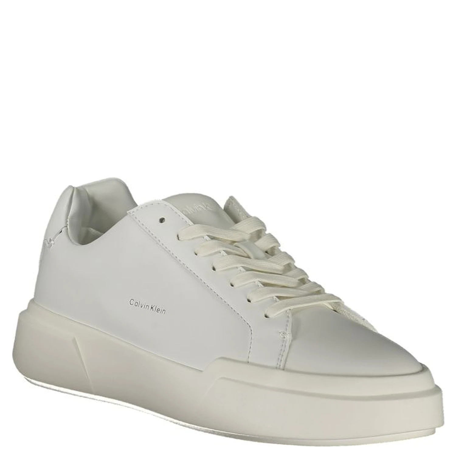 White Leather Women Sneaker