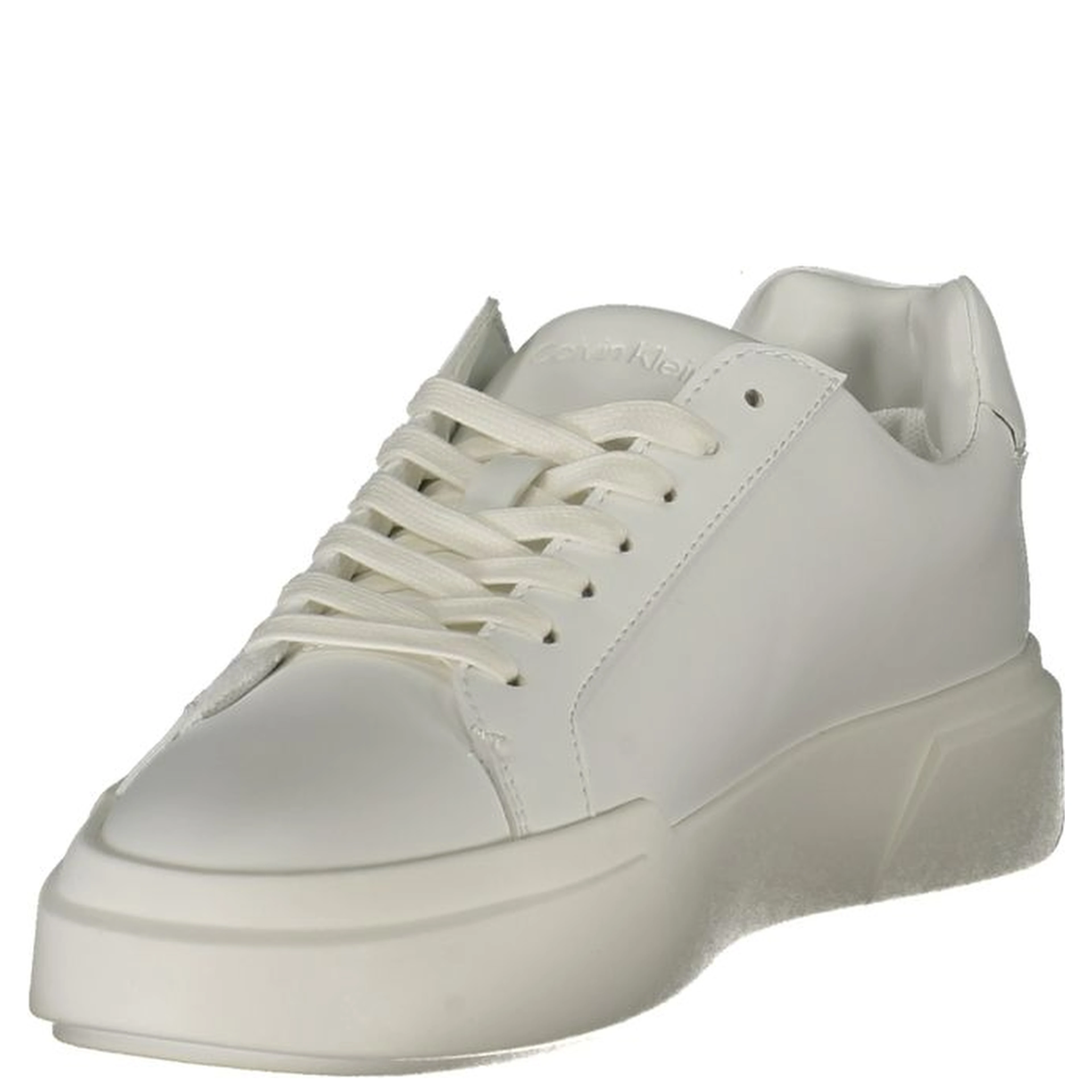 White Leather Women Sneaker