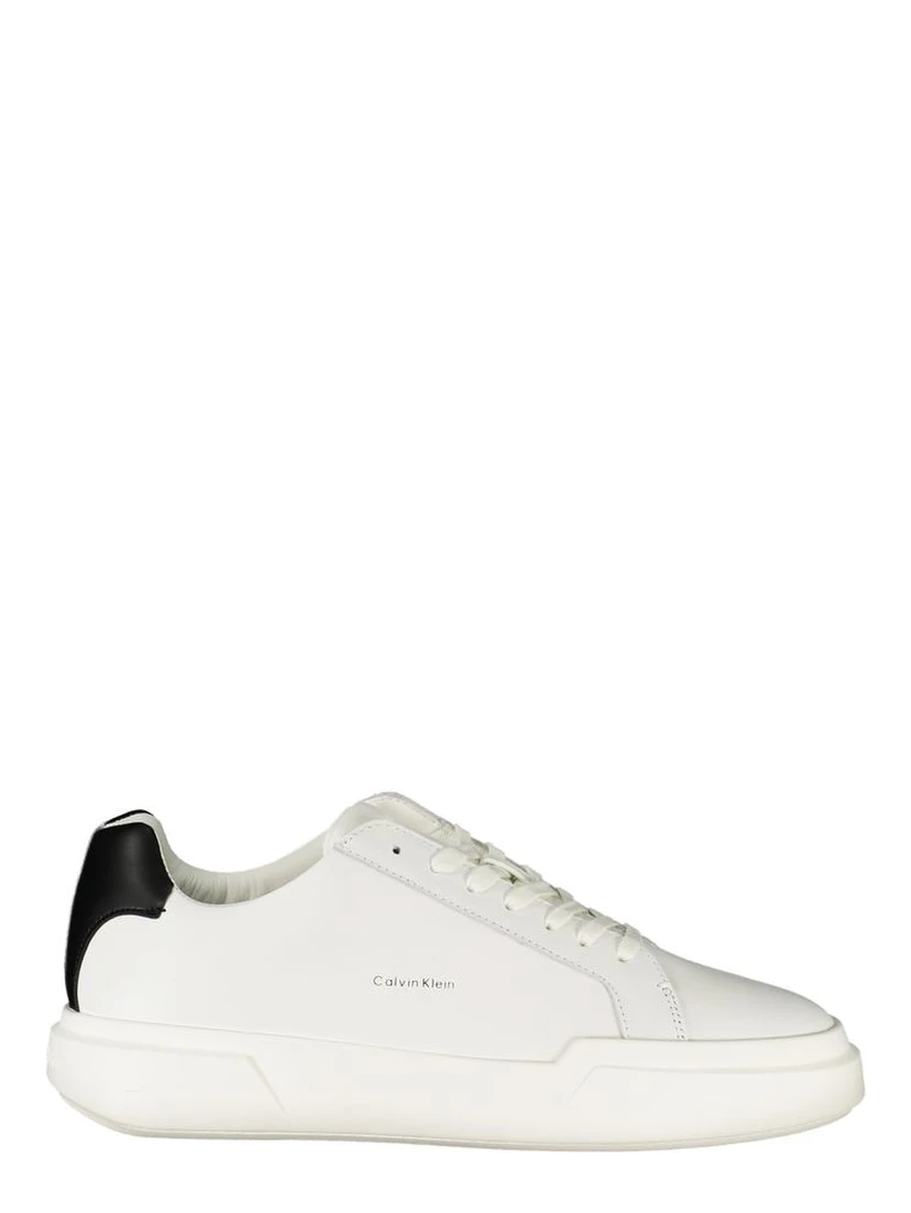 White Leather Men Sneaker