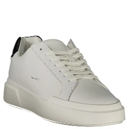 White Leather Men Sneaker