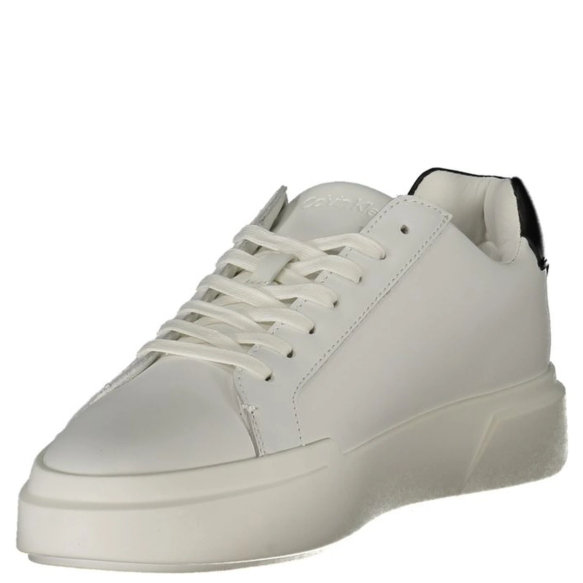 White Leather Men Sneaker