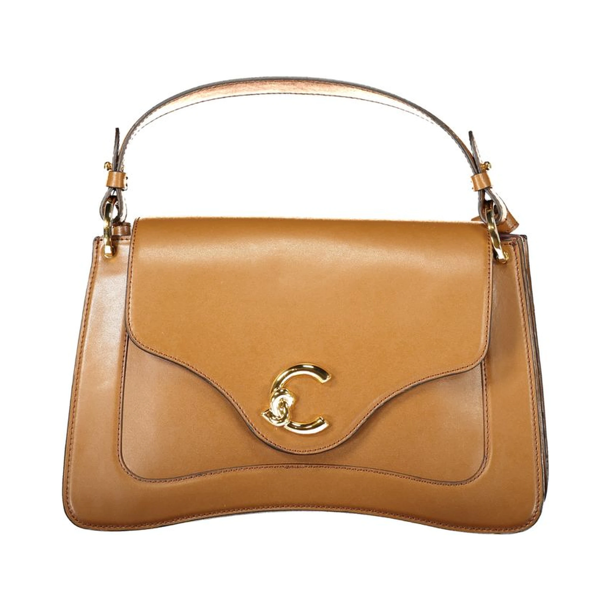 Brown Leather Women Handbag