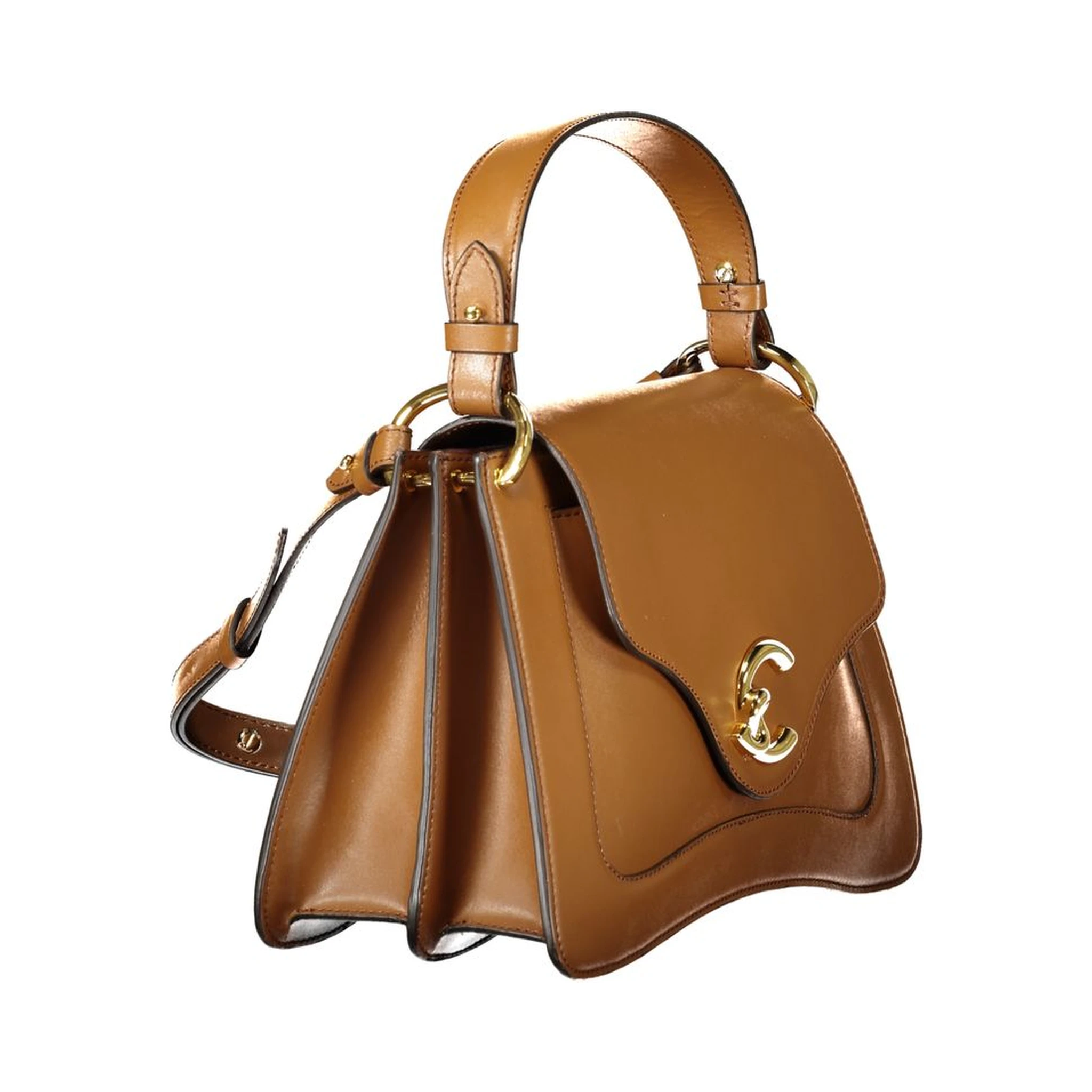 Brown Leather Women Handbag