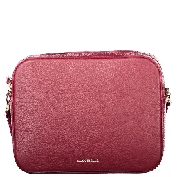 Red Leather Women Handbag