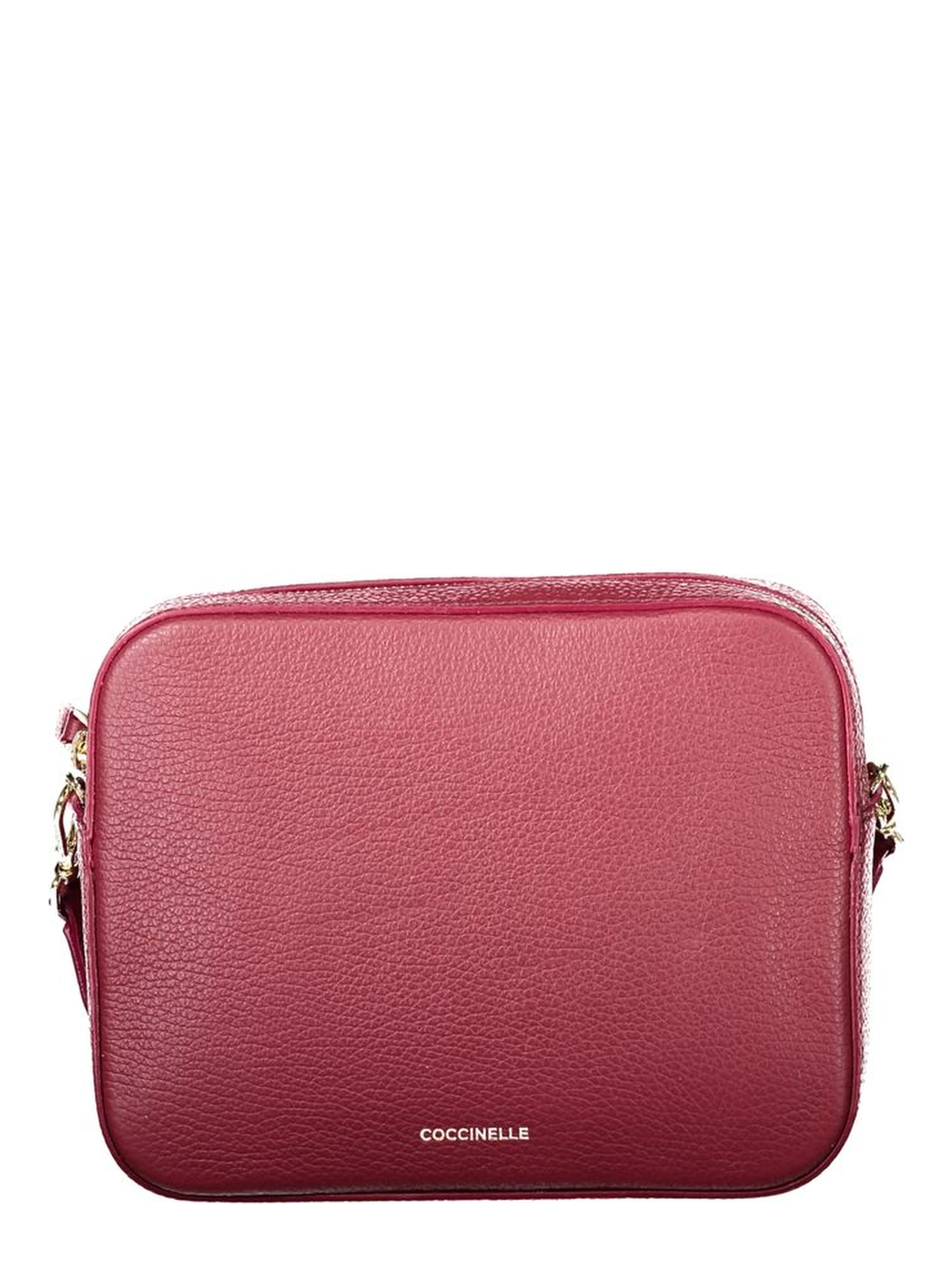 Red Leather Women Handbag