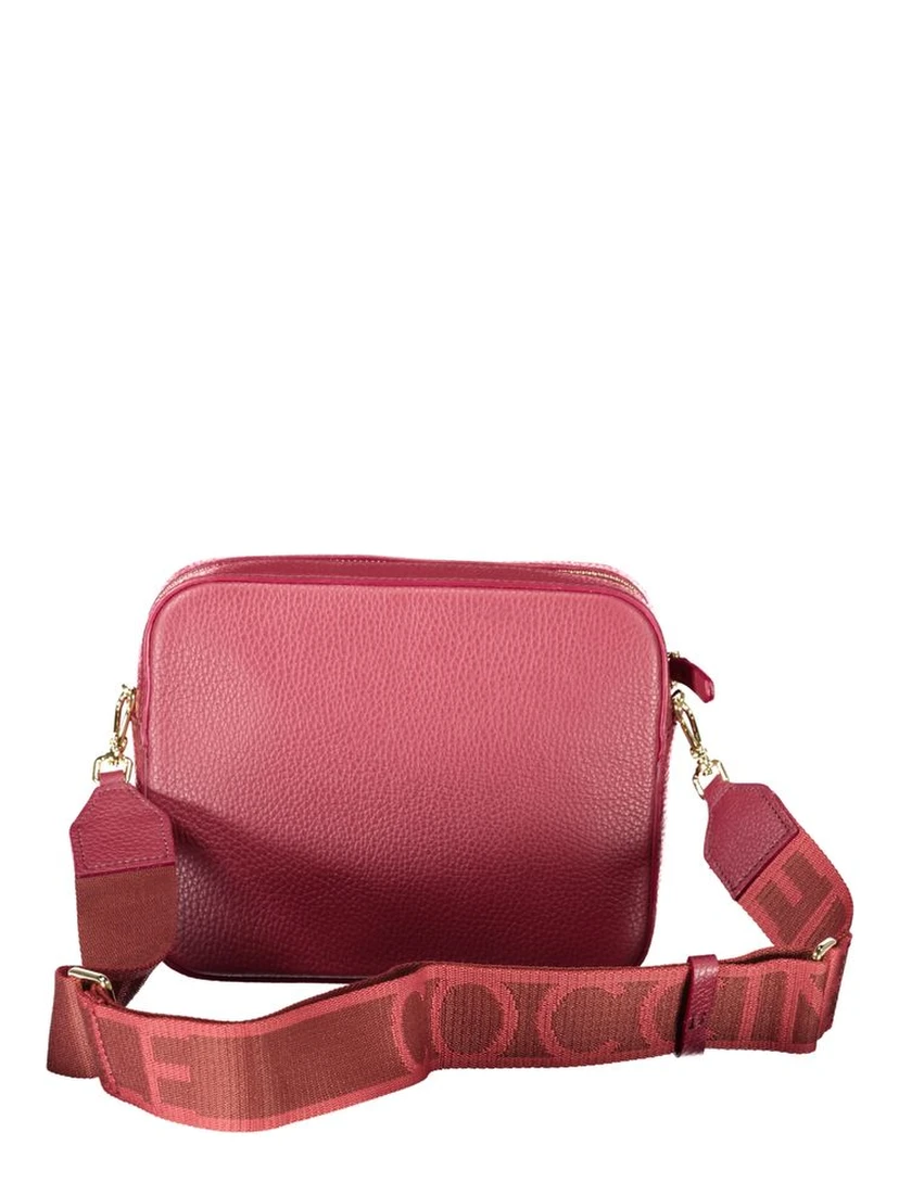 Red Leather Women Handbag