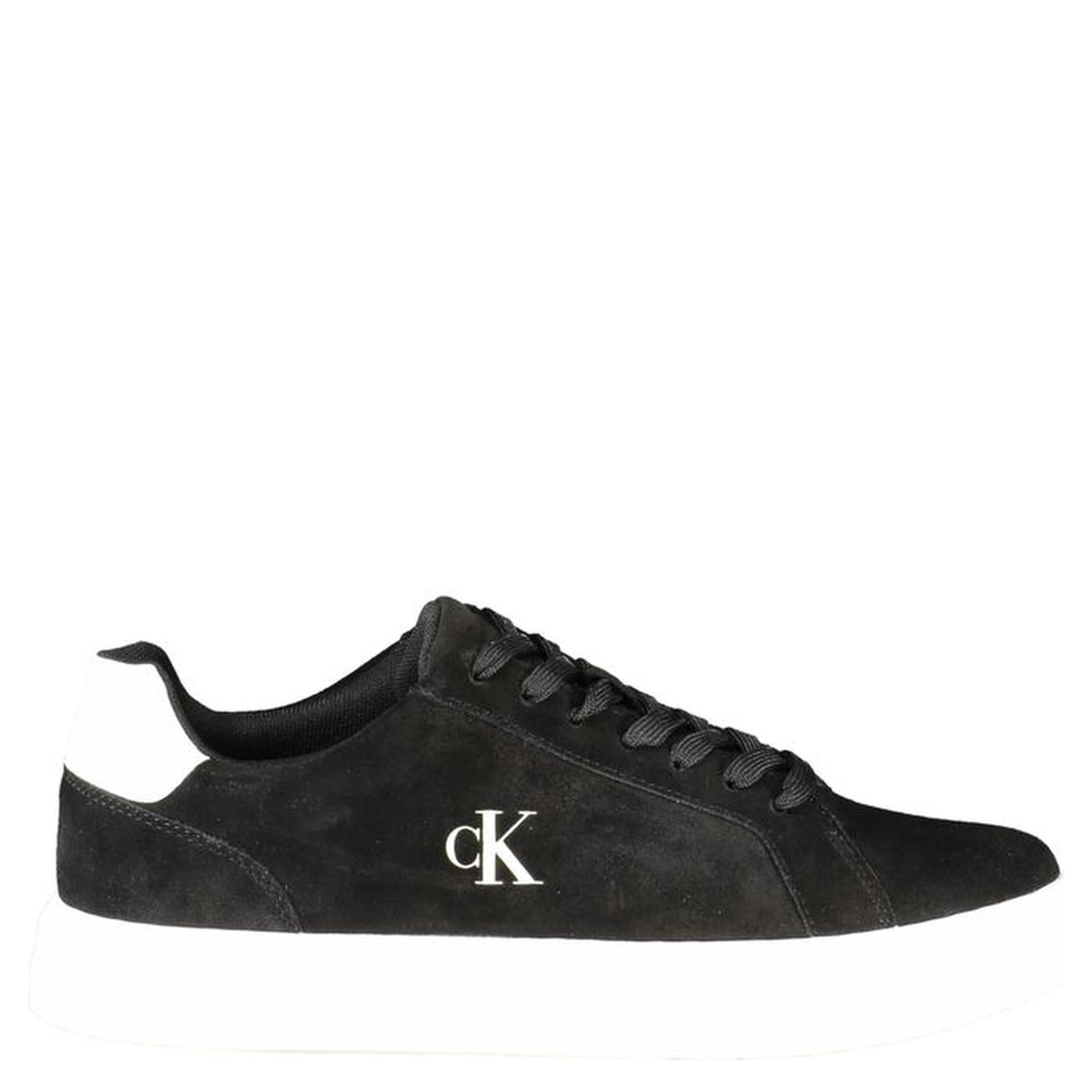Black Leather Men Sneaker