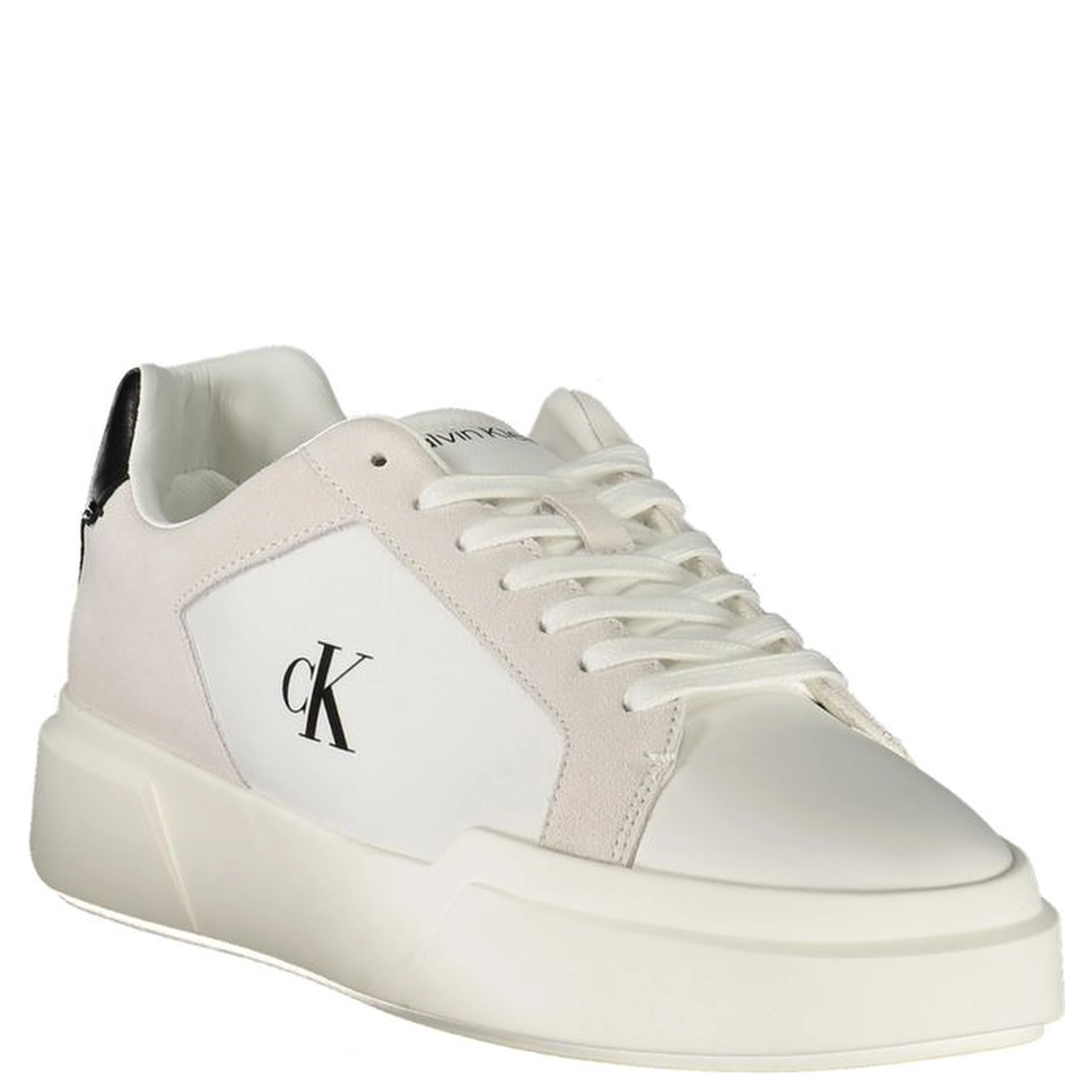 White Leather Men Sneaker