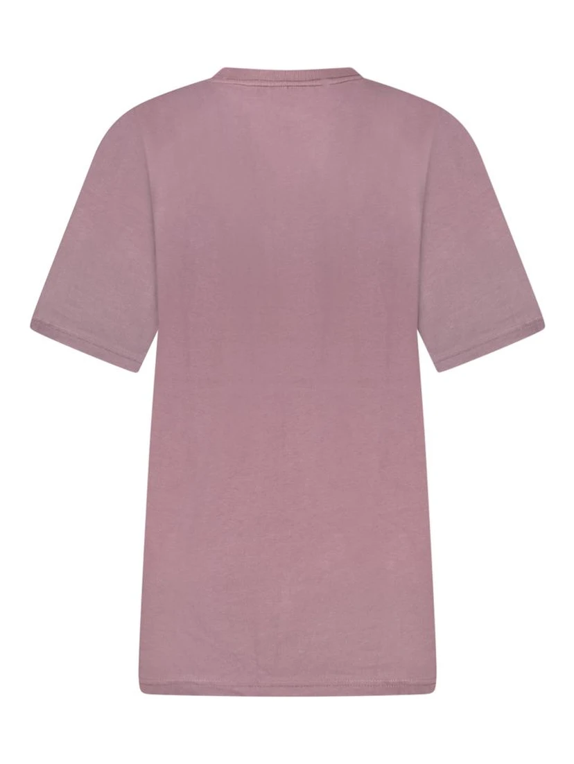 Purple Cotton Women T-Shirt