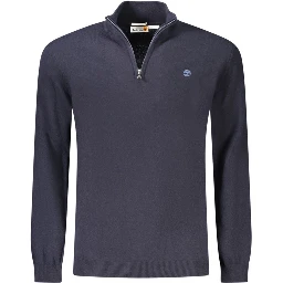 Blue Wool Men Sweater