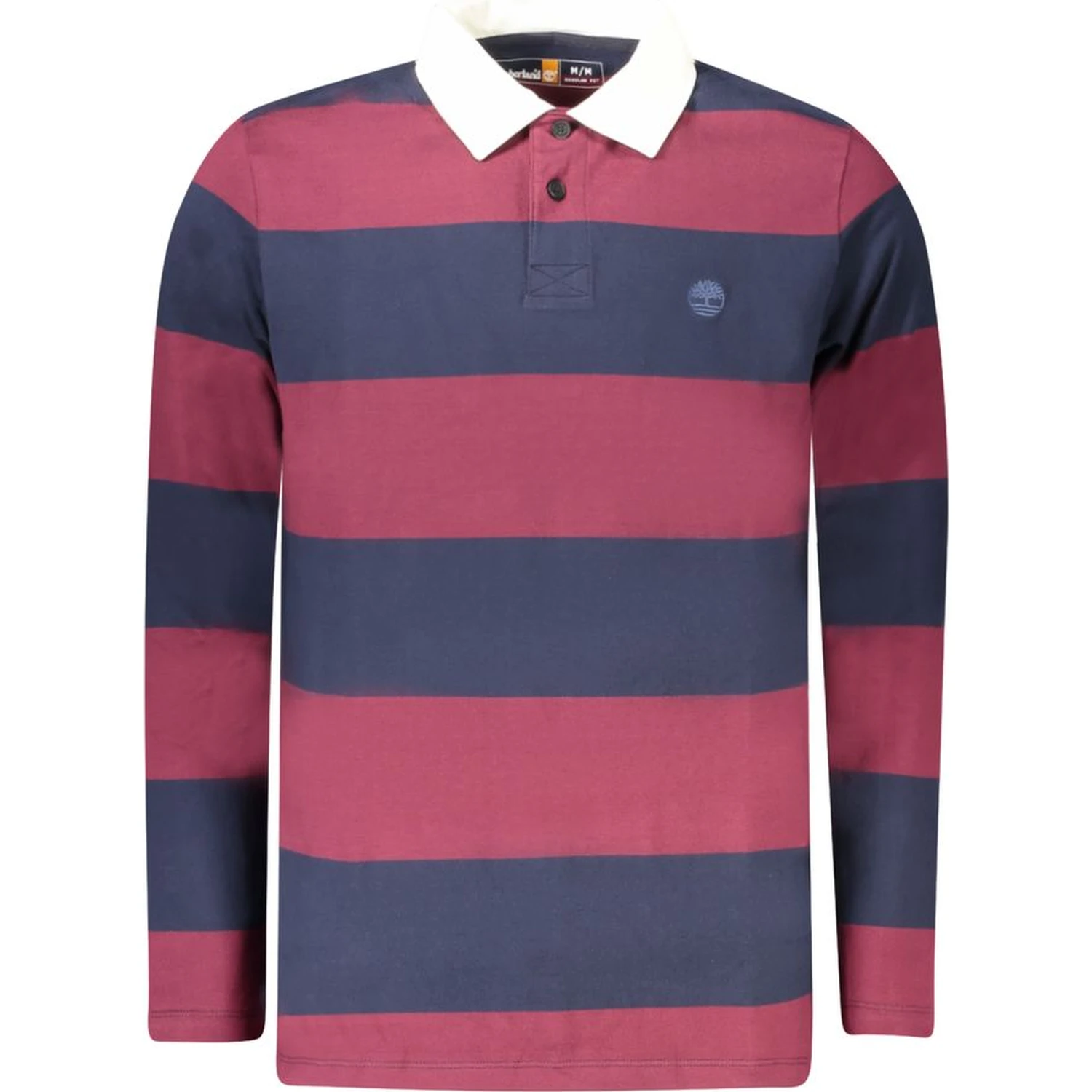Red Cotton Men Polo Shirt