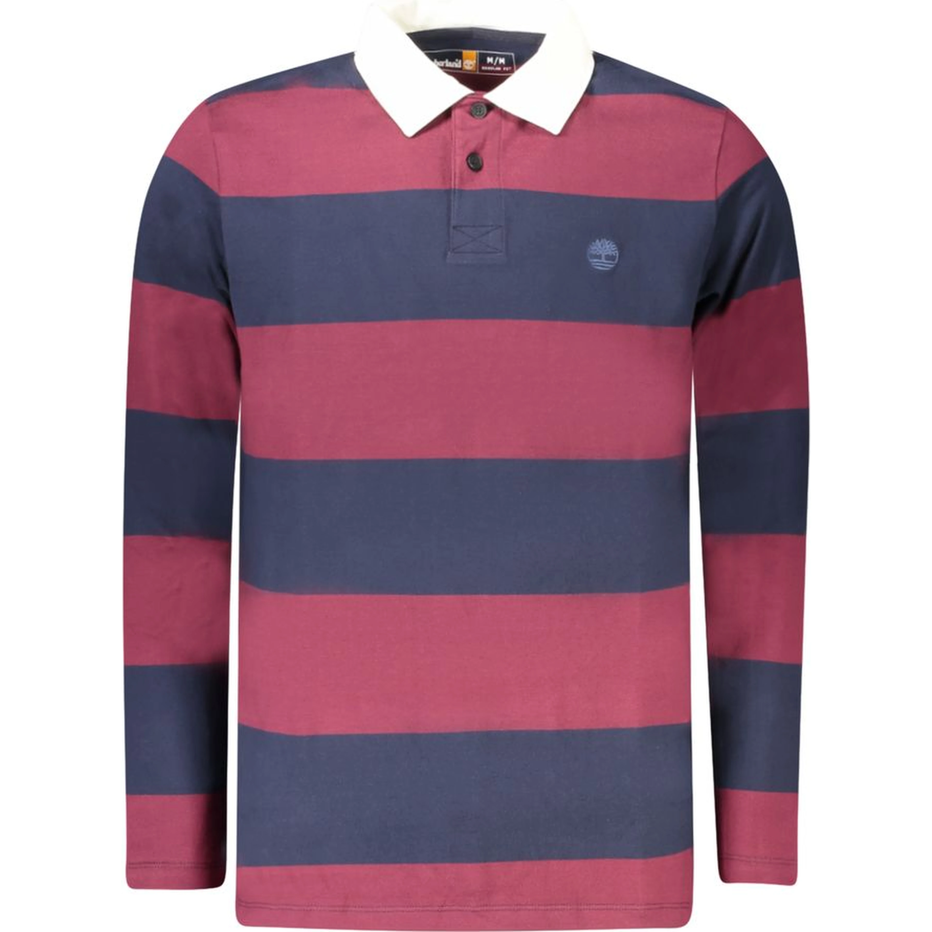 Red Cotton Men Polo Shirt