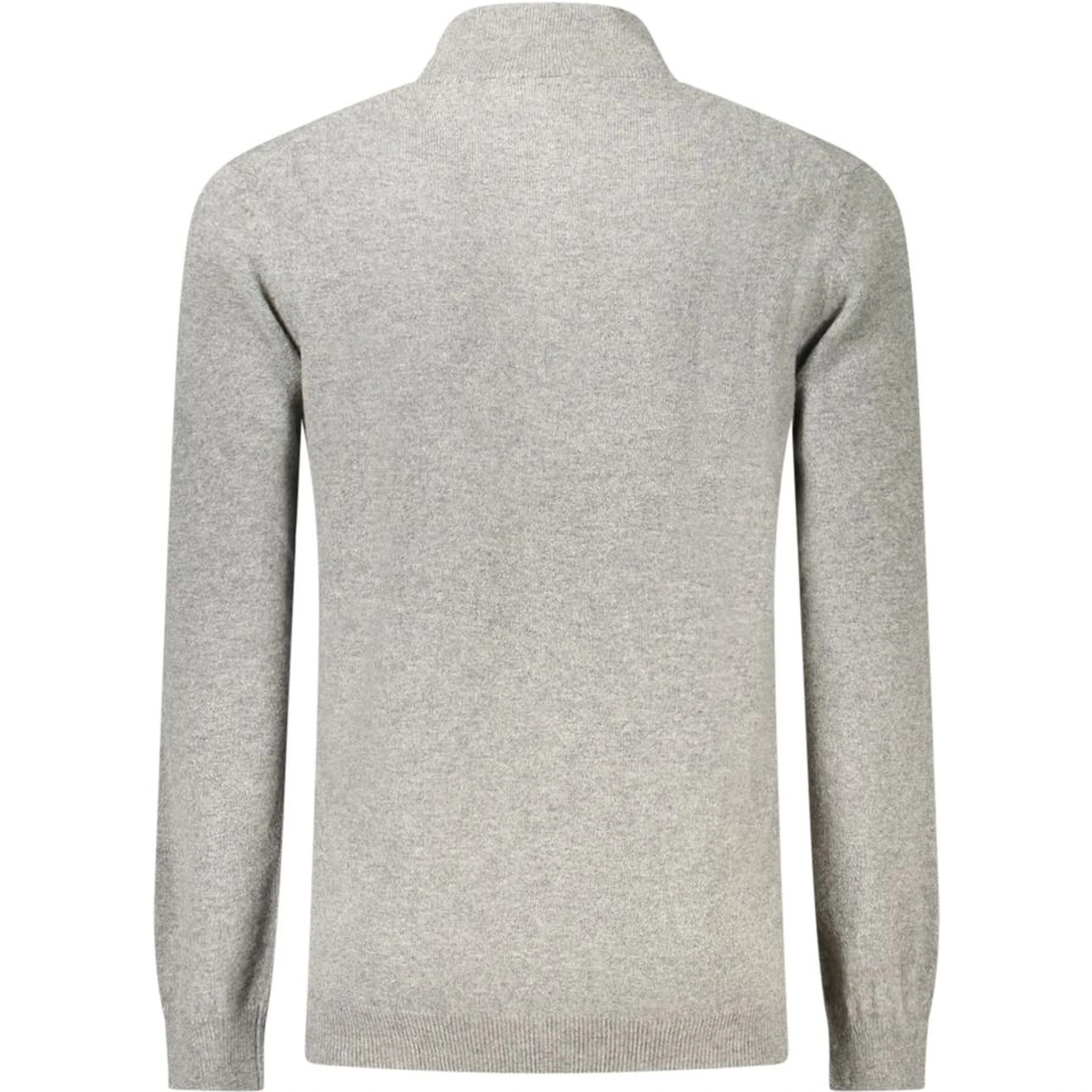 Gray Wool Men Sweater