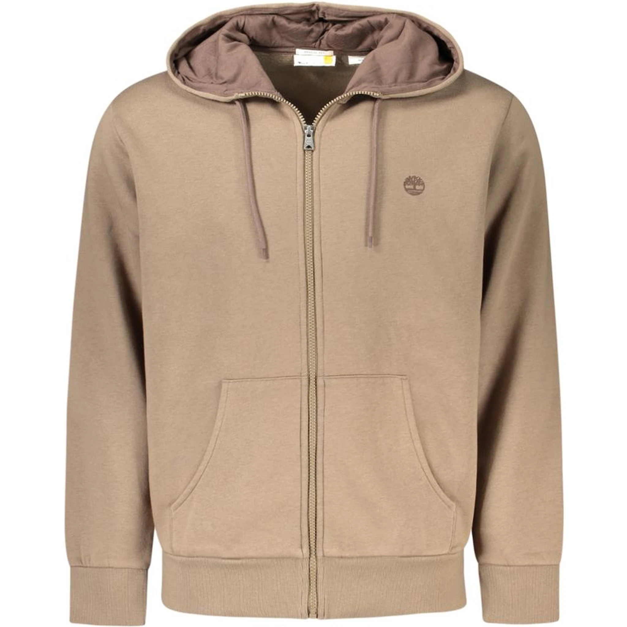 Brown Cotton Men Sweater