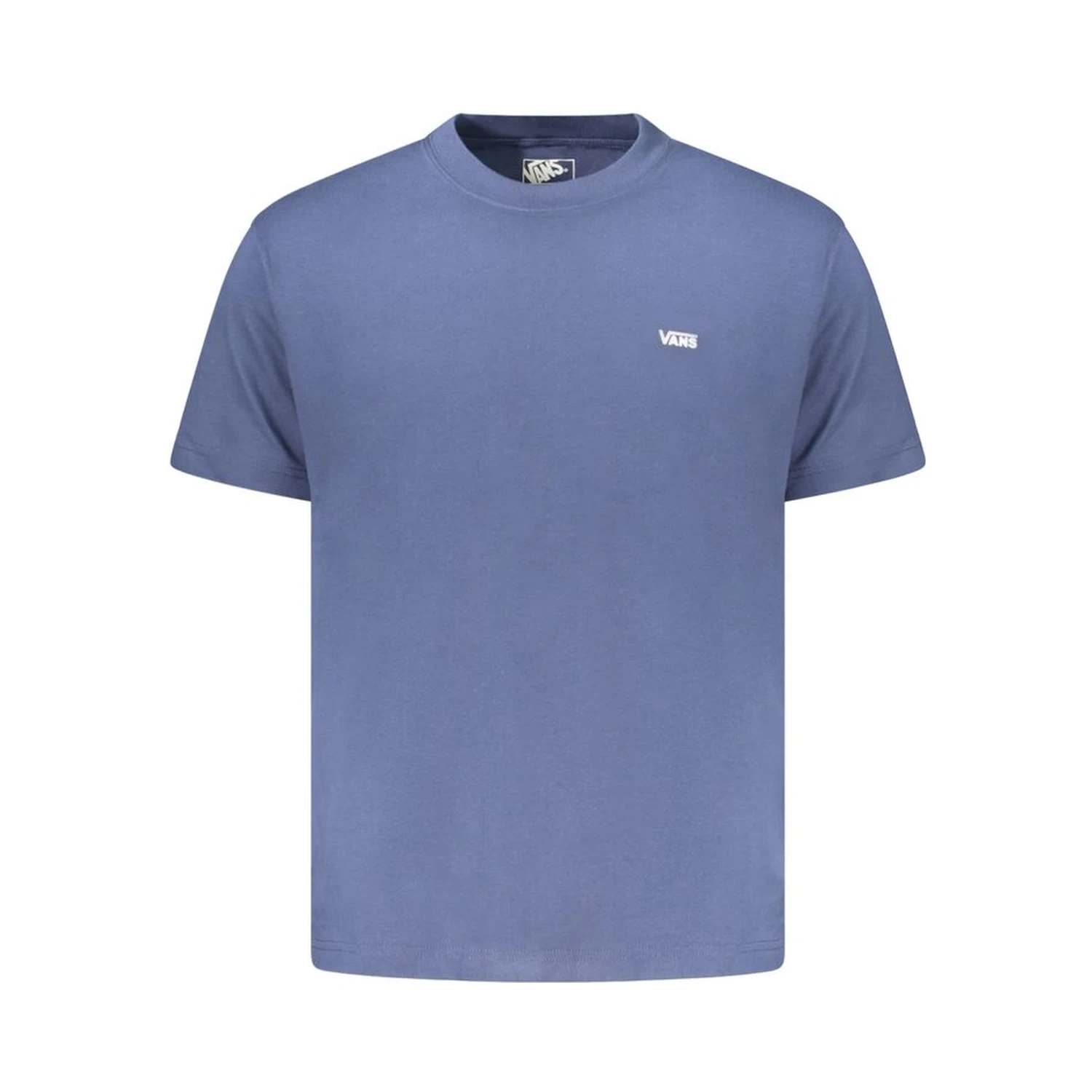 Blue Cotton Men T-Shirt