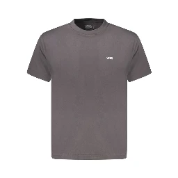 Black Cotton Men T-Shirt