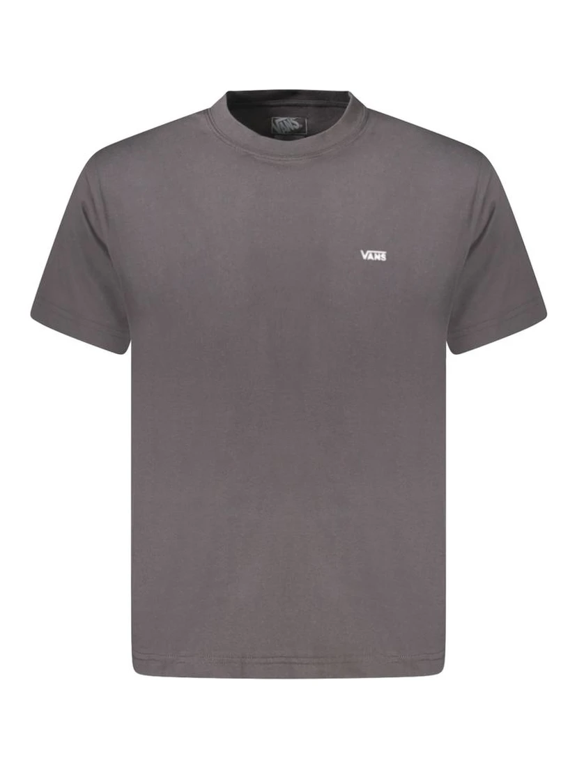 Black Cotton Men T-Shirt