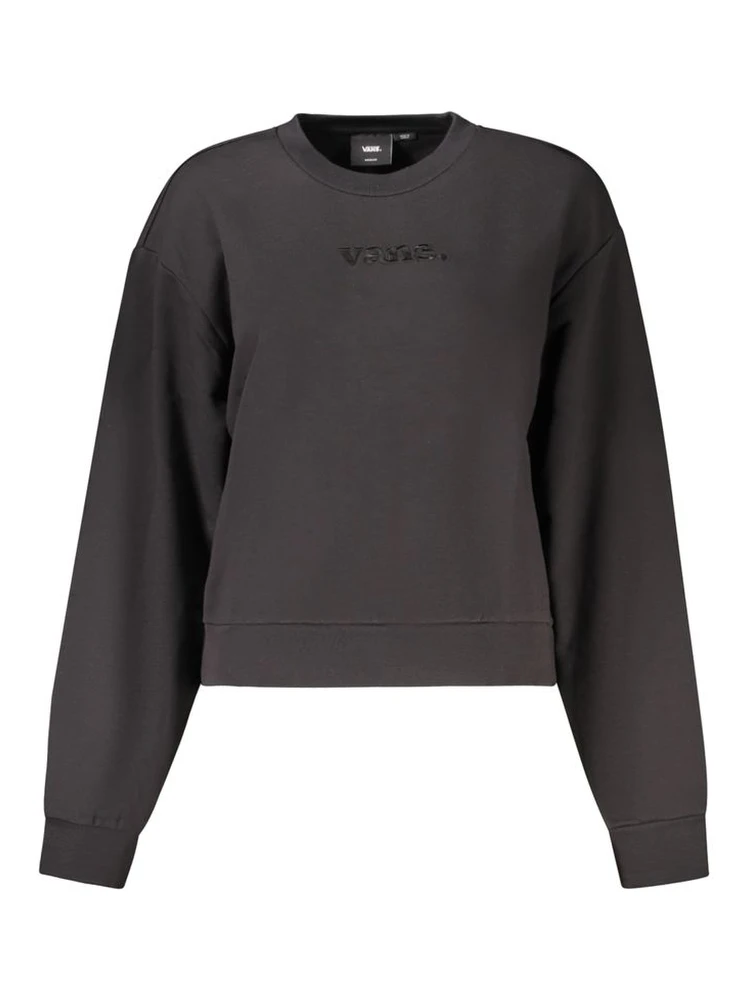 Black Cotton Women Sweater