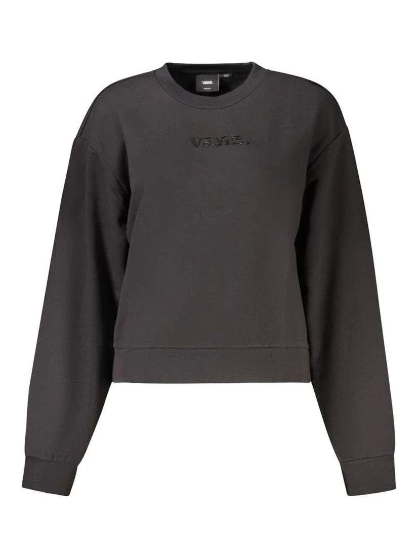 Black Cotton Women Sweater