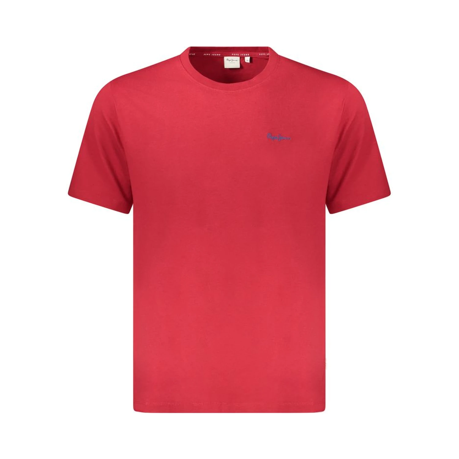 Red Cotton Men T-Shirt