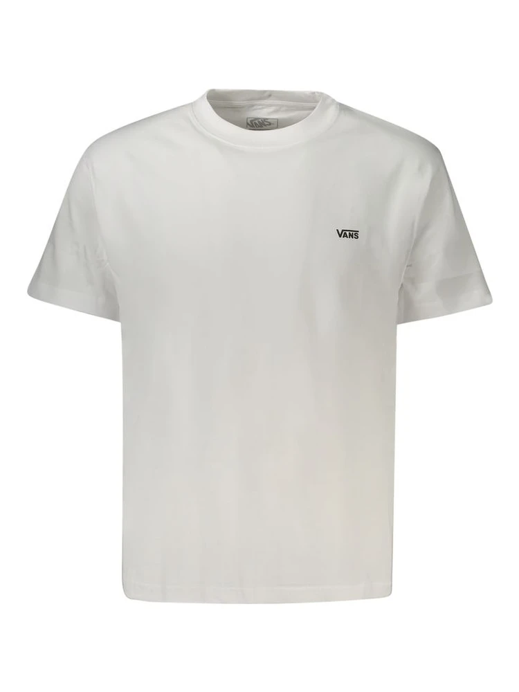 White Cotton Men T-Shirt