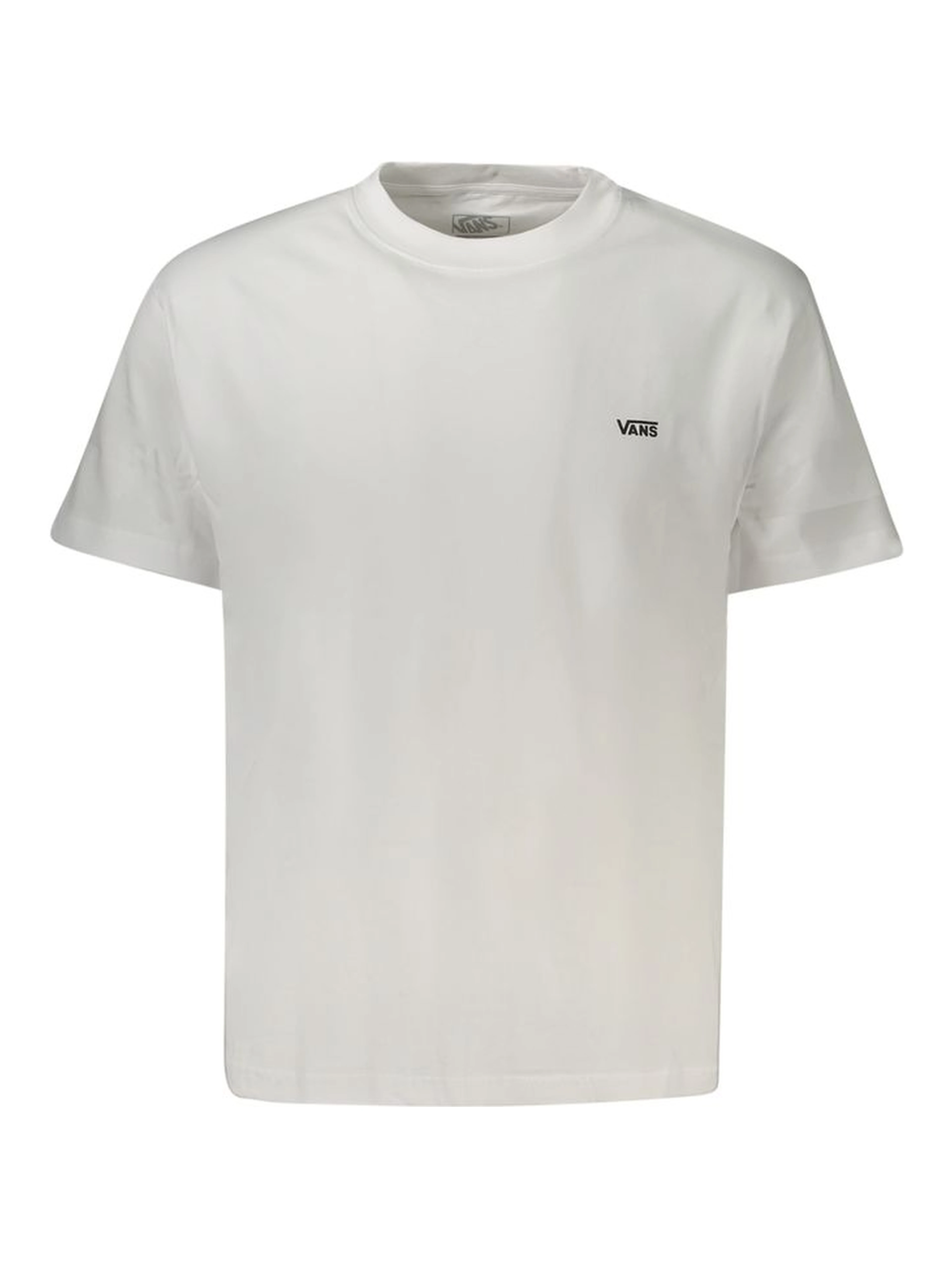 White Cotton Men T-Shirt