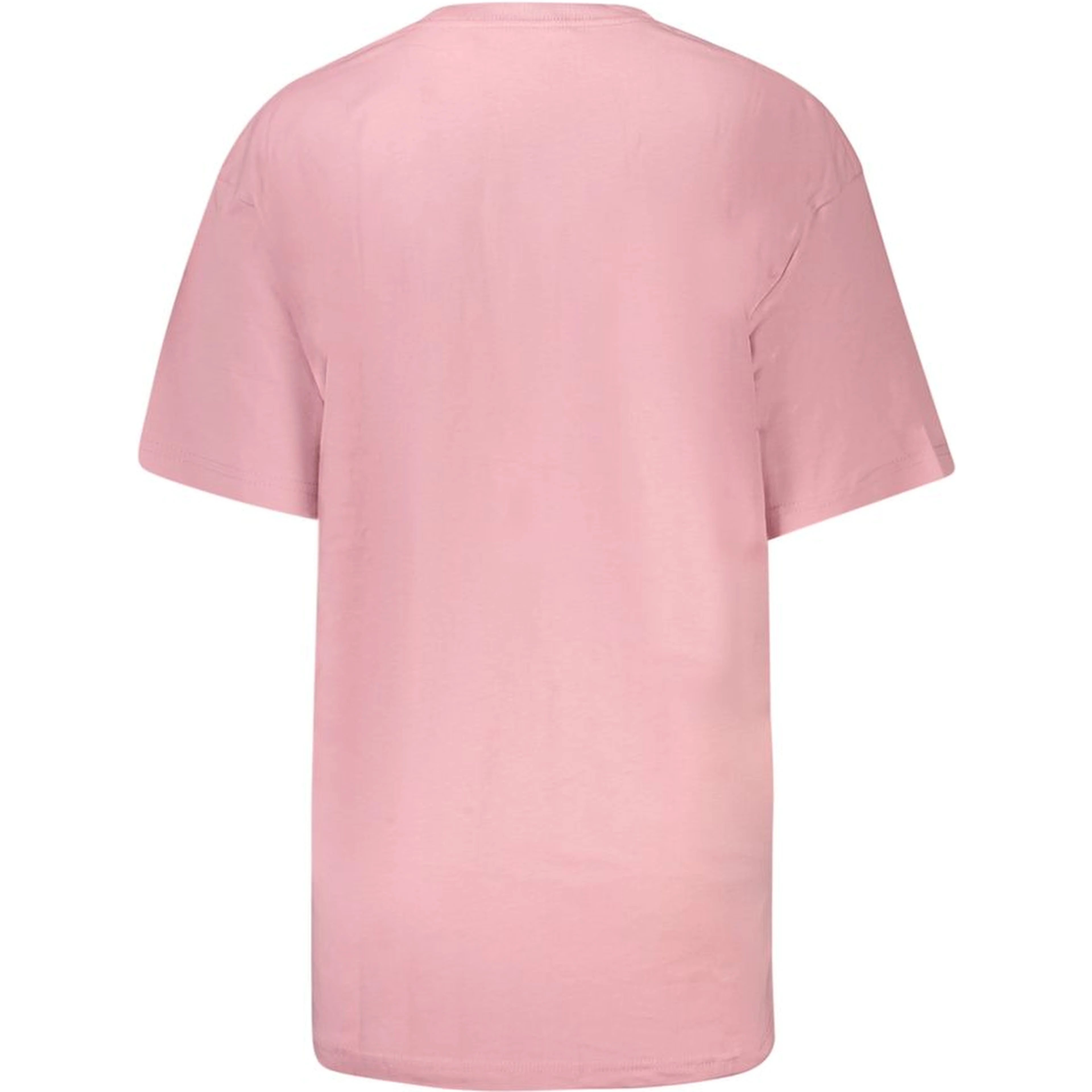 Pink Cotton Women T-Shirt