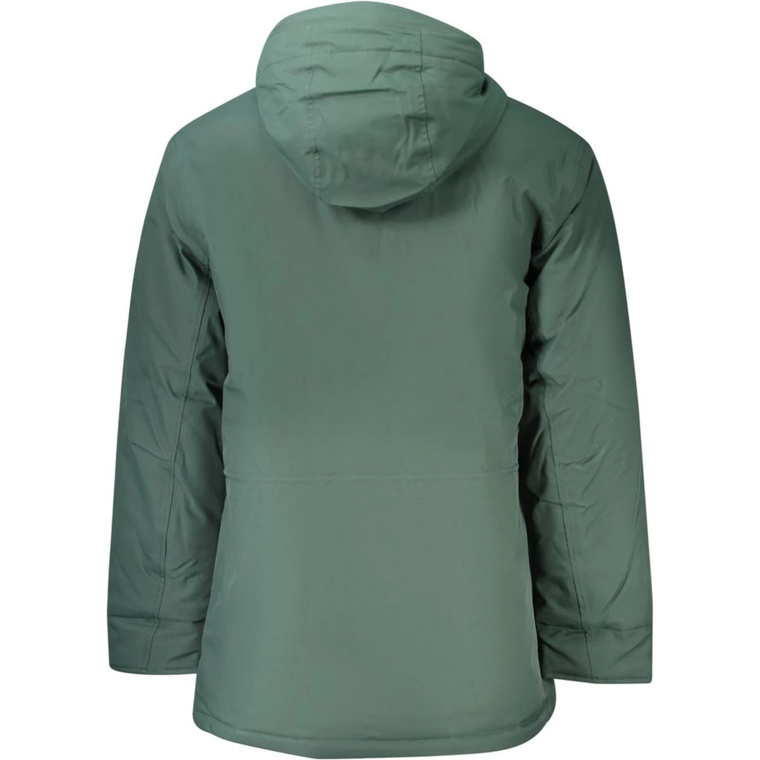Green Polyester Men's Jacket